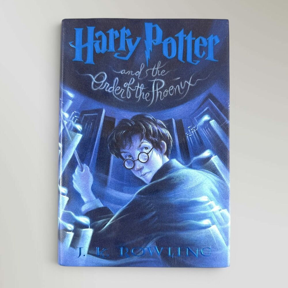 Harry Potter & The Order Of The Phoenix 1st American Edition 1st Print w/errors